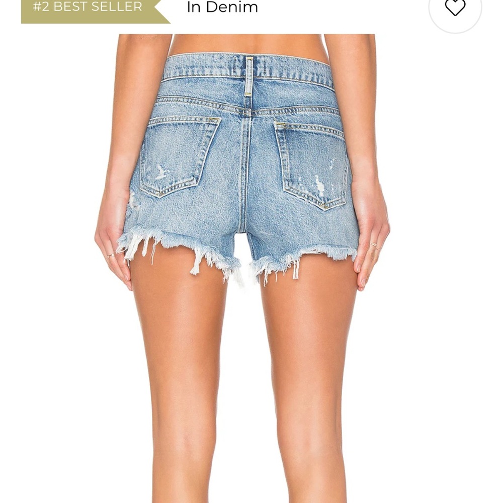 AGOLDE Parker vintage cut off shorts in Swapmeet 28